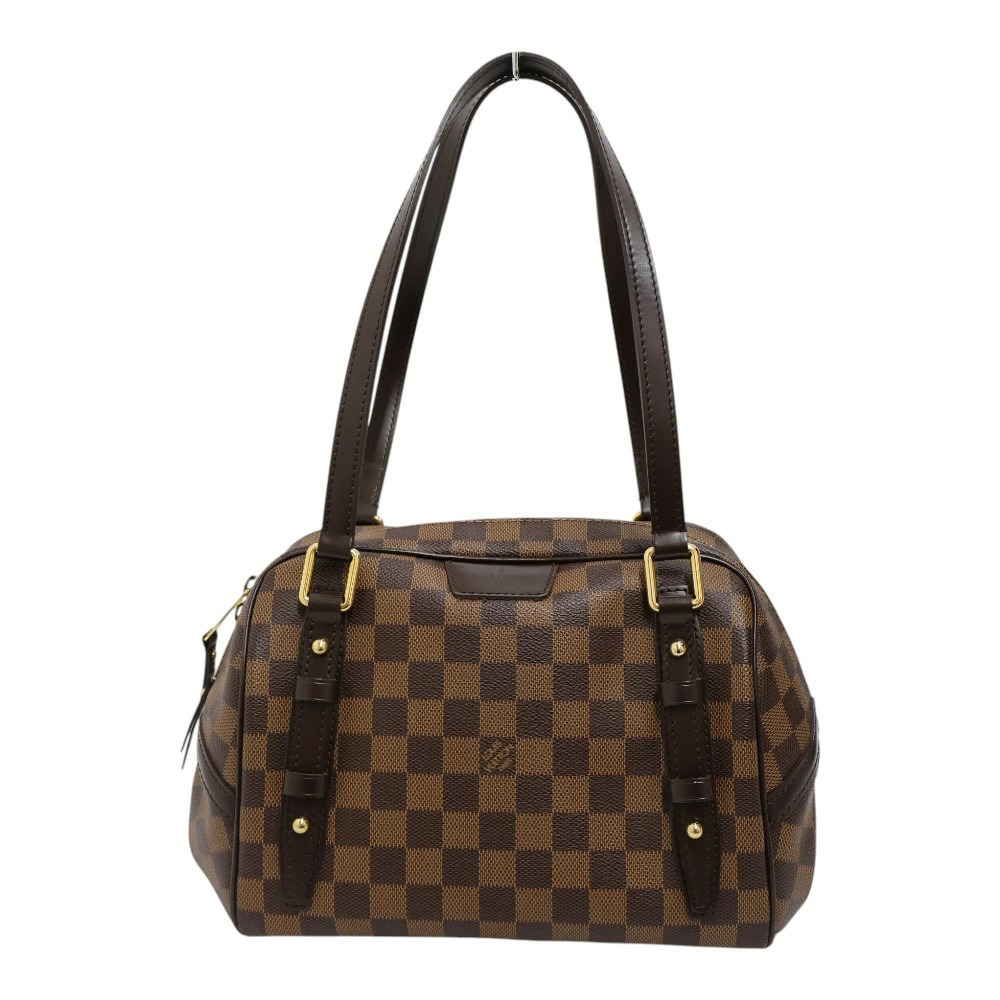 Louis Vuitton Rivington Handbag Leather Brown